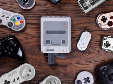 Приемник 8bitdo для игры с панелью Xbox PS4 на (S)NES Mini