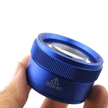 3 небольших портативных оптических очков с лупой 30 x 40 мм для детей