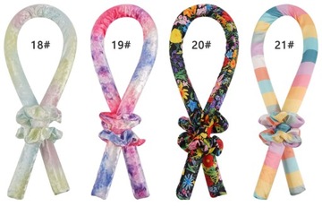 Безнагревательные щипцы для завивки локонов с повязкой на голову, ленивые локоны