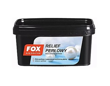 FOX RELIEF PERŁOWY KOLOR 1KG