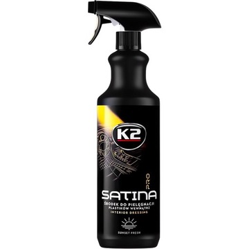 K2 PURIO +SATINA PRO ПРОМЫВОЧНАЯ ЖИДКОСТЬ ДЛЯ ОЧИСТКИ КАБИНЫ, ИНТЕРЬЕРНЫХ ПЛАСТМАССОВ