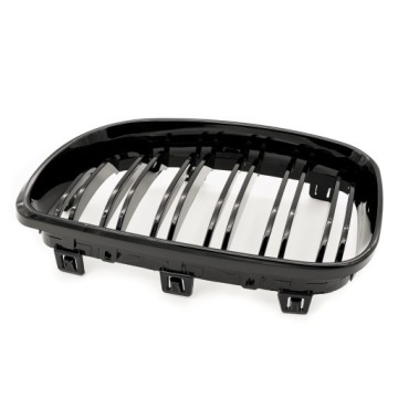 РЕШЕТКА ПОЧКИ GLAY BMW 1 E81 E87 51712150366 ЧЕРНЫЙ ГЛЯНЦЕВЫЙ FACELIFT