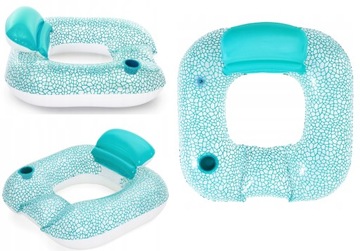 43097 FOTEL DMUCHANY DO WODY 102X94 BESTWAY