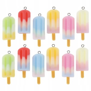20 sztuk Lody Charms wisiorki DIY wisiorek Charms