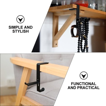 STOJAK NA SŁUCHAWKI METALOWY DO WYGODNE PRZECHOWYWANIE