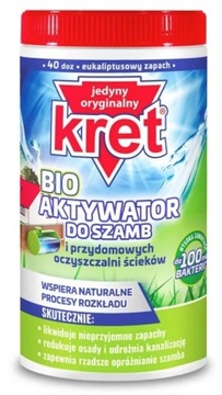 Kret Bio Aktywator Do Szamb i Przydomowych Oczyszczalni Ścieków 1kg