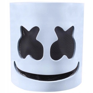 Cosplay DJ Marshmello maska na całą głowę kask
