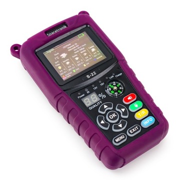 Измеритель спутникового сигнала Spacetronik S-22 DVB-S/S2/S2X