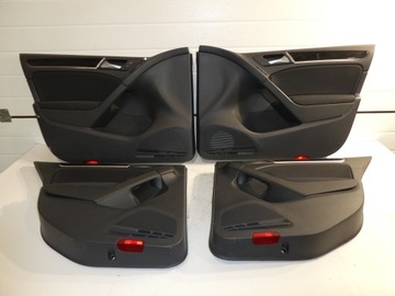 GOLF VI 6 GTI GTD TAPICERKI DRZWI KOMPLET 5D