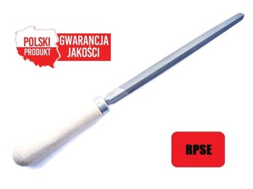 Pilnik ślusarski trójkątny RPSe 200/2 - równiak