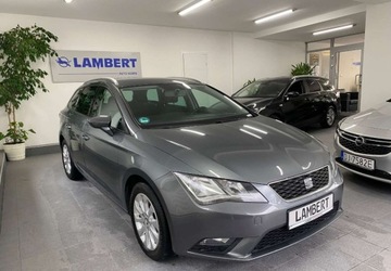 Seat Leon III ST 1.4 TSI 122KM 2014 Seat Leon Silnik nowej generacji na pasku Gwarancja Serwisowany Bezwypadk