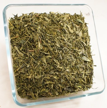 Zielona herbata liściasta SENCHA EARL GREY 100g