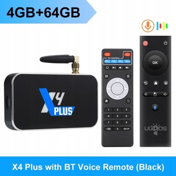 UGOOS X4 Pro TV BOX Android11 Amlogic S905X4 WIFI