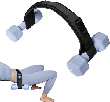 PAS NA OBCIĄŻENIA ĆWICZENIA POŚLADKÓW HIP THRUST