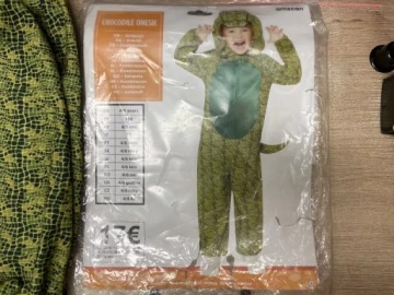 КРОКОДИЛОВЫЙ КОМБИНЕЗОН AMSCAN В ОБЩЕМ 4/6 ЛЕТ