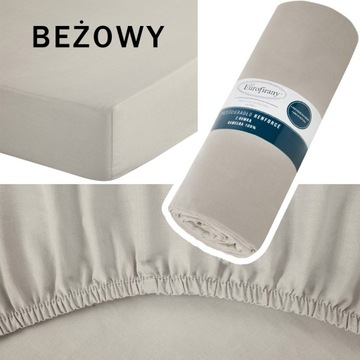 Prześcieradło z gumką bawełna renforce 180x200x30