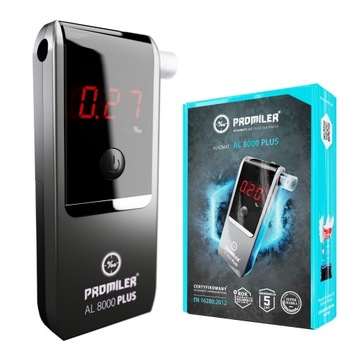 Алкотестер Promiler AL 8000 PLUS в подарок