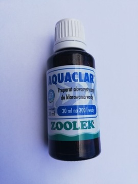 ZOOLEK AQUACLAR PRZECIW GLONOM - CZYSTA WODA 30ml