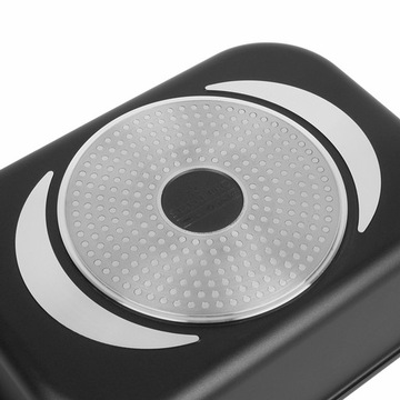 Противень 3 в 1 для духовки Крышка ИНДУКЦИОННОЙ ПОТЕНЦИИ = большая СКОВОРОДА-ГРИЛЬ