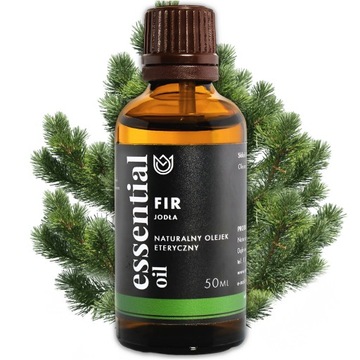 Olejek eteryczny JODŁA 100% Naturalny Aromaterapia Olejki PREMIUM 50 ml