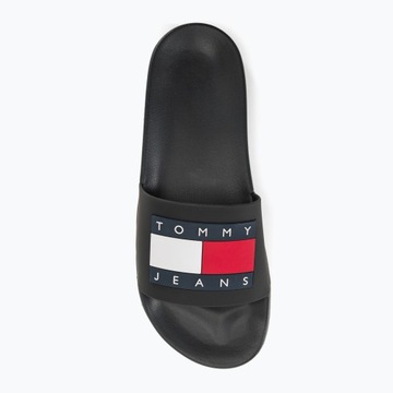 Klapki damskie Tommy Jeans Flag Pool Slide Ess black 36 EU