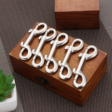 ЛИООБО 5 ШТ. ЗАЩЕЛКА С ДВУХКОНЦОВЫМ КРЮКОМ ИЗ ЦИНКОВОГО СПЛАВА