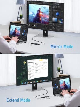 КОНЦЕНТРАТОР USB MACBOOK PRO HDMI USB USB-C HDMI 4K SD