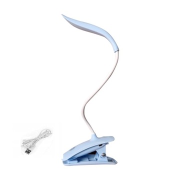НАСТОЛЬНАЯ СВЕТОДИОДНАЯ ЛАМПА С ЗАЖИМОМ НА ЗАРЯЖКЕ USB