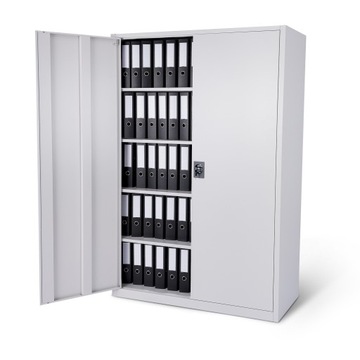 Широкий металлический офисный шкаф для документов, шкаф-мастерская для гаража для папок.