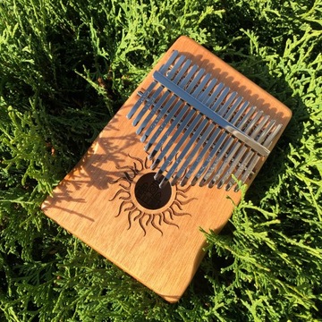 Retropolis калимба из красного дерева NATURAL CASE BAG для инструментов Zanza Mbira