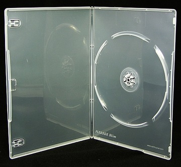 Коробки AMARAY CLEAR SLIM на 1 DVD 7мм 10 шт.