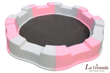 Набор пластиковых портативных складных песочниц для песка, игр и дна