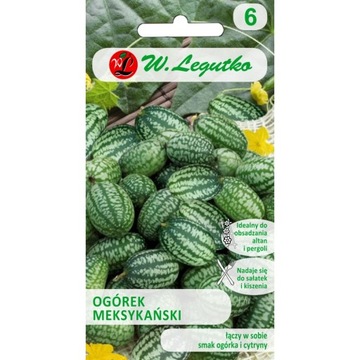 Ogórek meksykański 0,05 g Legutko DO SAŁATEK I DRINKÓW mini melon
