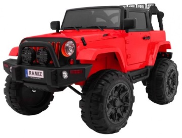 Детский автомобиль All Terrain на аккумуляторе Красный Джип Off-road + Pi