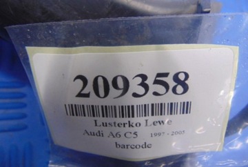 AUDI A6 C5 ZRCÁTKO LEVÉ