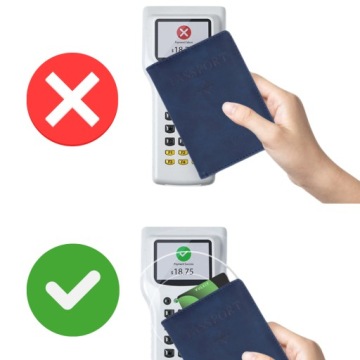 ПРОТИВОКРАЖНЫЙ RFID-ЧЕХОЛ ДЛЯ ПАСПОРТНЫХ ДОКУМЕНТОВ БАНКОВСКИЕ КАРТЫ TRAVEL SIM