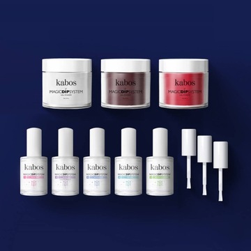 KABOS Zestaw do manicure tytanowego MDS Red Set