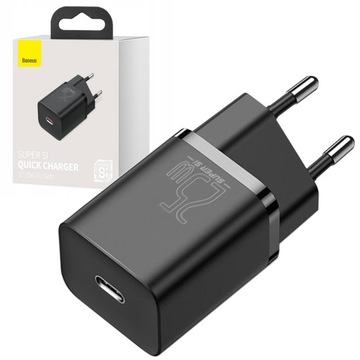 BASEUS INTELIGENTNA ŁADOWARKA PD USB C 25W SZYBKA DO TELEFONU