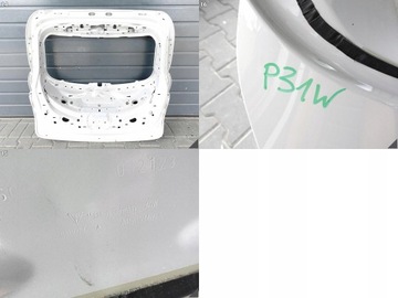 PORSCHE TAYCAN 9J1 9J0 CROSS TURISMO 19- VÍKO KUFRU KRYT KUFRU ZADNÍ