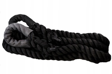 КИНЕТИЧЕСКАЯ ВЕРЕВКА ЧЕРНАЯ КИНЕТИЧЕСКАЯ 25 ТОНН 8 м 36 мм НАБОР СУПЕР ПРОЧНЫХ КАНАЛОВ 8 ТОНН