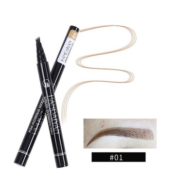 Татуаж бровей AVON маркером Light Brown, разные