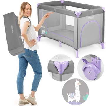 ŁÓŻECZKO TURYSTYCZNE SKŁADANE KOJEC SOLIDNE MOCNE