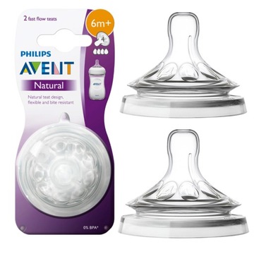 SMOCZEK DO BUTELKI AVENT ANTYKOLKOWY SCF044/27 6m+
