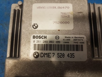 BMW E65 3.6 V8 ŘÍZENÍ MOTORU 7520435