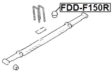 ЗАДНЯЯ ПРУЖИНА FEBEST REFLECTION FORD F SERIES F150 2004-2014 [CAN]