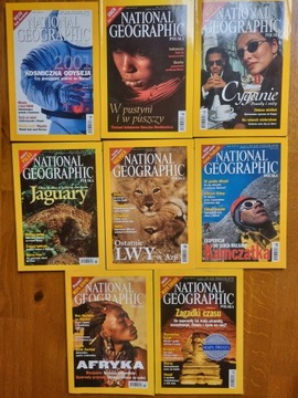 8x NATIONAL GEOGRAPHIC ROK 2001 /266L