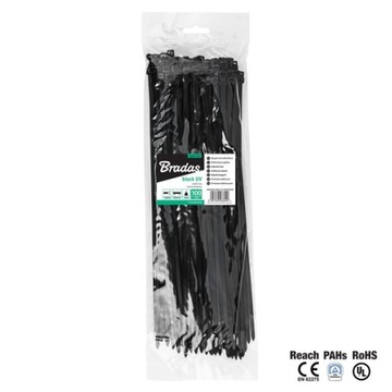 OPASKI ZACISKOWE KABLOWE TRYTKI 3,6 x 250 - 100szt