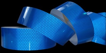 СВЕТООТРАЖАЮЩАЯ ЛЕНТА, САМОКЛЕЯЩАЯСЯ НАКЛЕЙКА, СИНЯЯ