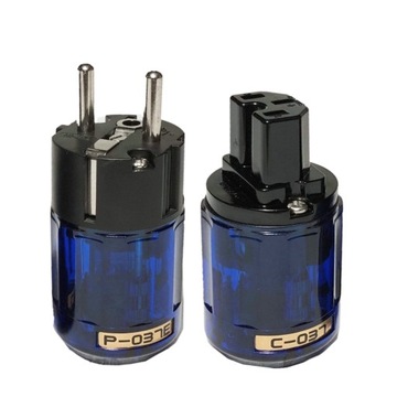 Oyaide HIFI C-037 P-037E Schuko europa wtyczka za