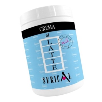 SERICAL CREMA AL LATTE ВОССТАНАВЛИВАЮЩАЯ МАСКА ДЛЯ ВОЛОС МОЛОЧНЫЕ ПРОТЕИНЫ 1000 МЛ